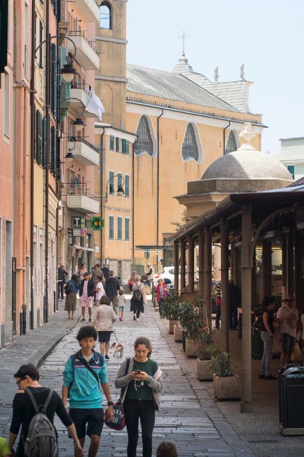 Ferienwohnung Casa Di Ravecca Genua Exterior foto